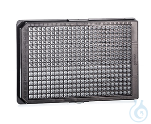 CELL CULTURE MICROPLATE, 384 WELL, PS, F-BOTTOM,, µCLEAR®, BLACK, CELLSTAR®,, - Luminix Health