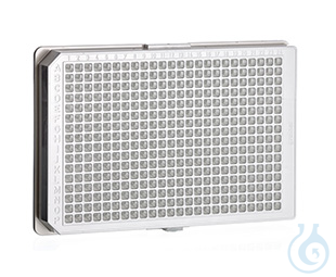 CELL CULTURE MICROPLATE, 384 WELL, PS, F-BOTTOM,, µCLEAR®, WHITE, LID, ADVANCED - Luminix Health