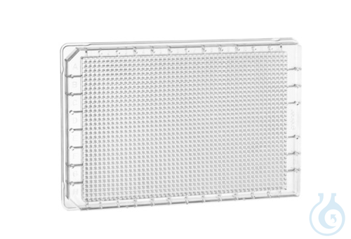 Image of MICROPLATE, 1536 WELL, PS, F-BOTTOM, HIBASE,, CLEAR, MICROLON®, HIGH BINDING, - Luminix Health