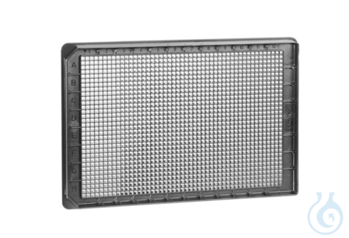MICROPLATE, 1536 WELL, PS, F-BOTTOM, µCLEAR®,, BLACK, LOBASE, MED. BINDING, 15 - Luminix Health