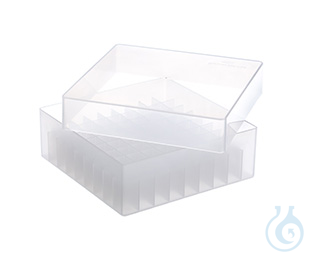 CRYO RACK FOR 81 CRYO.S, PP, NATURAL,, LID NATURAL, 1212XX, 1222XX, 1232XX, - Luminix Health