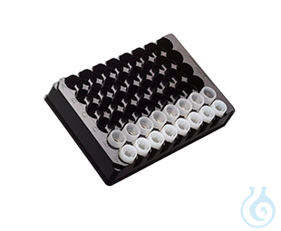 CAP CARRIER, 48 WAY, PC, BLACK,, FOR STORAGE OF CRYO.S SCREW CAPS,, STERILE, 1 - Luminix Health