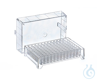 STORAGE BOX, PC, FOR 96 TUBES, ID-CARD, ID-CARD, STERILE - Luminix Health