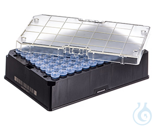 CRYO.S BIOBANKING TUBES, 600 µL, 2D CODES,, RACK WITH 96 CAPPED TUBES, STERILE,, - Luminix Health