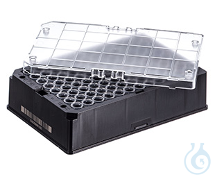 Image of CRYO.S BIOBANKING TUBES, 600 µL, 2D CODES,, RACK WITH 96 UNCAPPED TUBES, 2 - Luminix Health