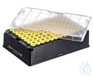 CRYO.S BIOBANKING TUBES, 600 µL, 2D CODES,, RACK WITH 96 CAPPED TUBES, WITH - Luminix Health