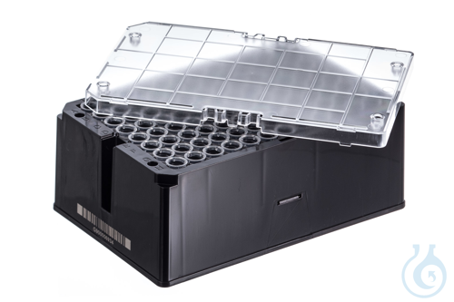 Image of CRYO.S BIOBANKING TUBES, 1000µL, 2D CODES,, RACK WITH 96 UNCAPPED TUBES,, 2 - Luminix Health