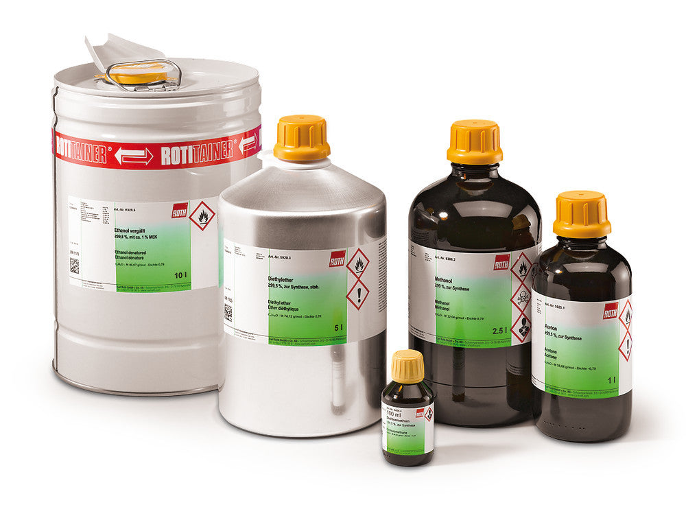 Image of N-Methyl-2-pyrrolidone, min. 99,8 %, for synthesis, 500 ml, glass - Luminix Health