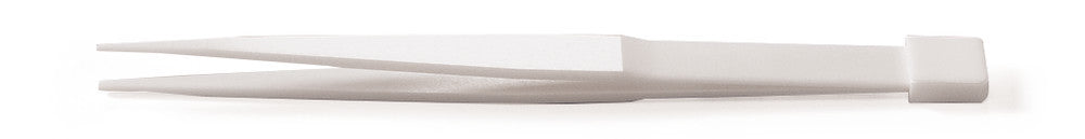 Ceramic forceps, sharp, straight tip, length 120 mm, 1 unit(s) - Luminix Health