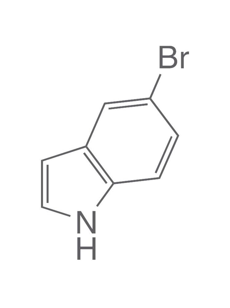 5-Bromoindole, min. 99.5 %, 5 g, glass - Luminix Health