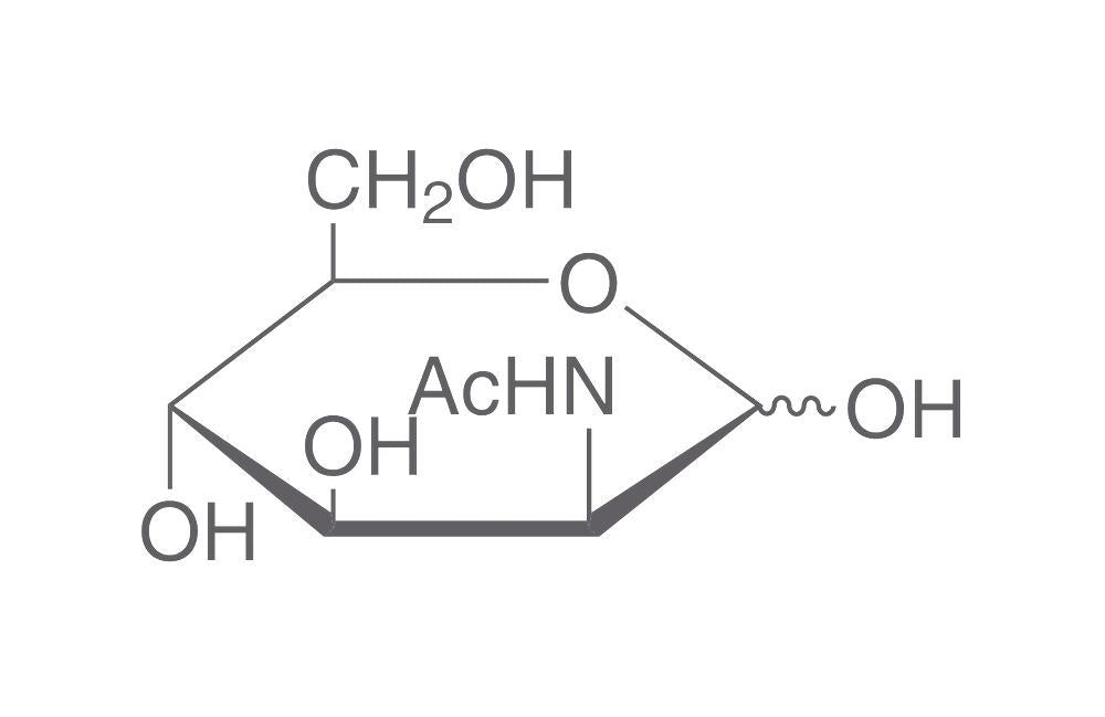 N-Acetyl-D-mannosamine, min. 98 %, 250 mg, glass - Luminix Health