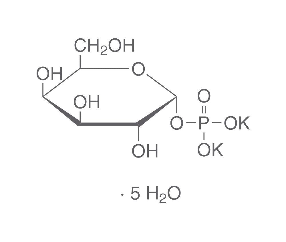 alpha-D-Galactose-1-phosphate, dipotas. salt pentahyd.,min 99%,biochem., 25 mg - Luminix Health