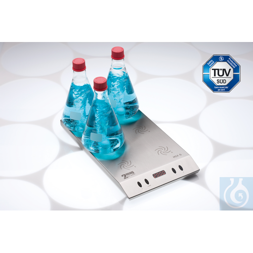 2mag - MIX 6 Multiple point stirrer for 6x1000 mL Erlenmeyer - Luminix Health