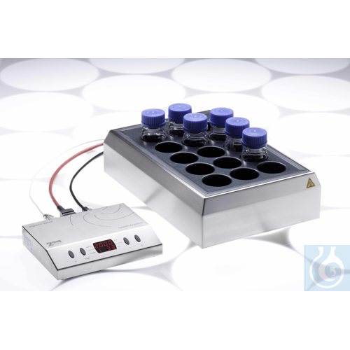 Image of 2mag - STIRRING DRYBATH 15-100 Multiple stirring heating block for 15x100 ml