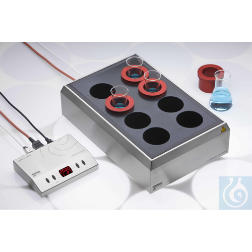 Image of 2mag - STIRRING DRYBATH 8-250 ERL Multiple heating stirring block for 8x 250 ml