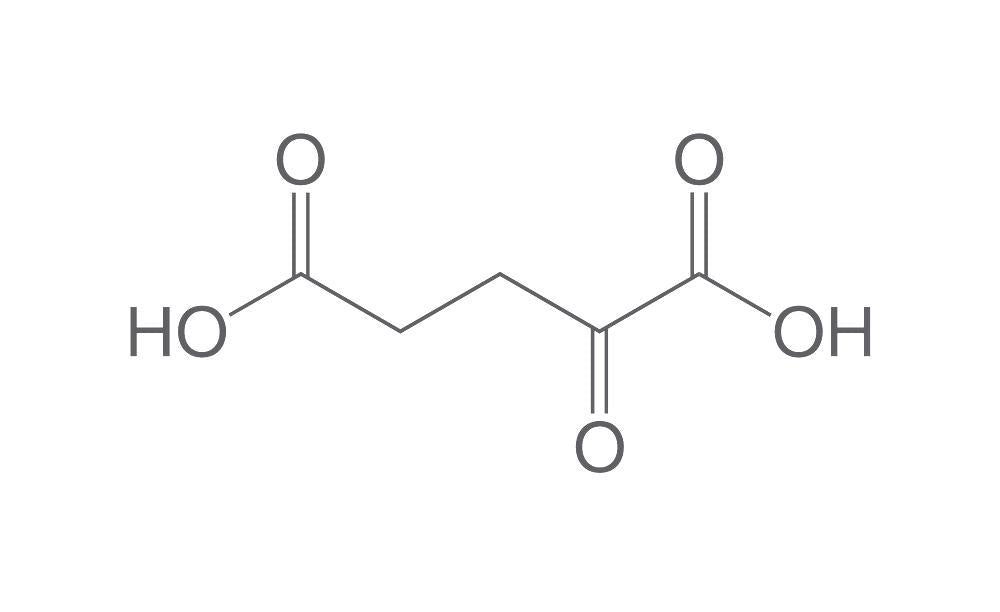 alpha-Ketoglutaric acid, min. 99 %, for biochemistry, 100 g, plastic - Luminix Health
