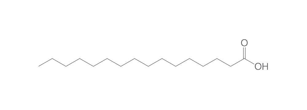 Palmitic acid, min. 98 %, extra pure, 500 g, plastic - Luminix Health