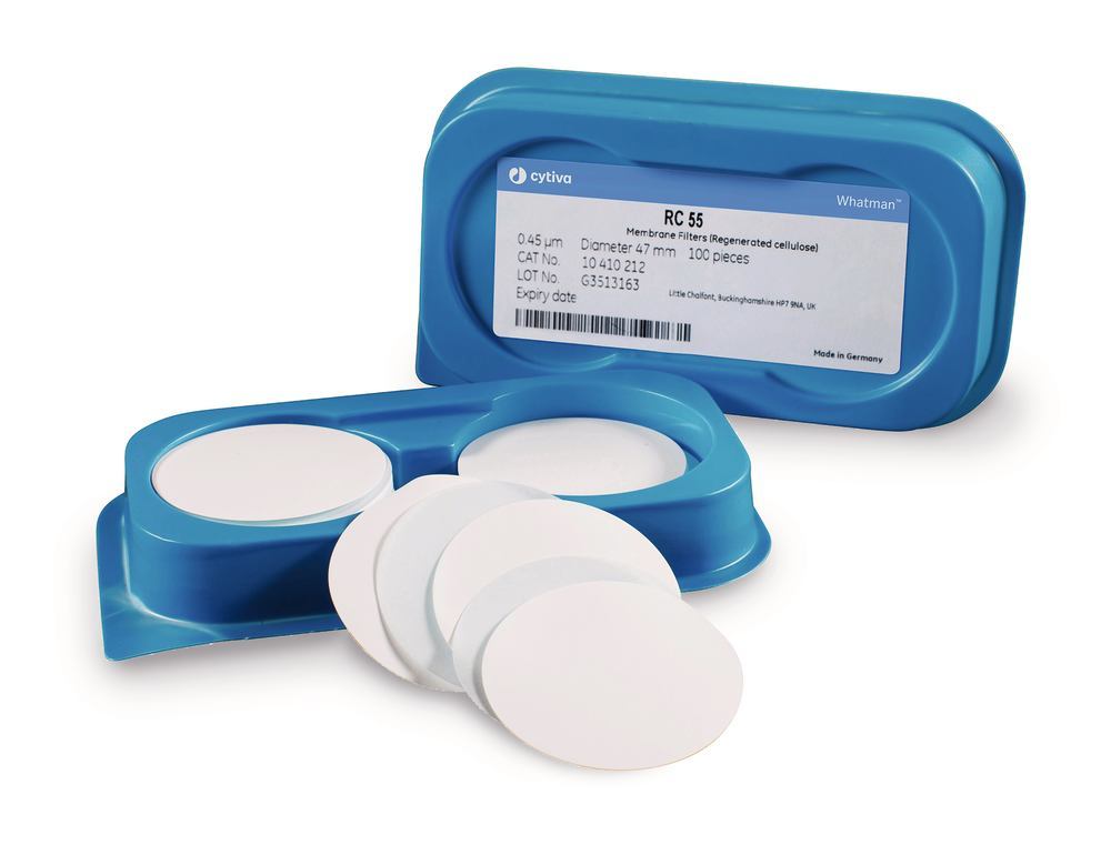 Membrane filters, Ø 50 mm, RC, pore size 0.45 µm, 100 unit(s) - Luminix Health