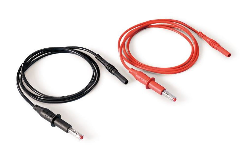 Semi-Dry-Blotter Cables, up to 1000 V, L 1 m, socket/plug Ø 4 mm, 1 pair - Luminix Health