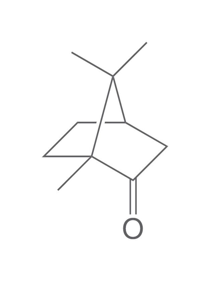 (+)-Camphor, min. 98 %, 250 g, plastic - Luminix Health