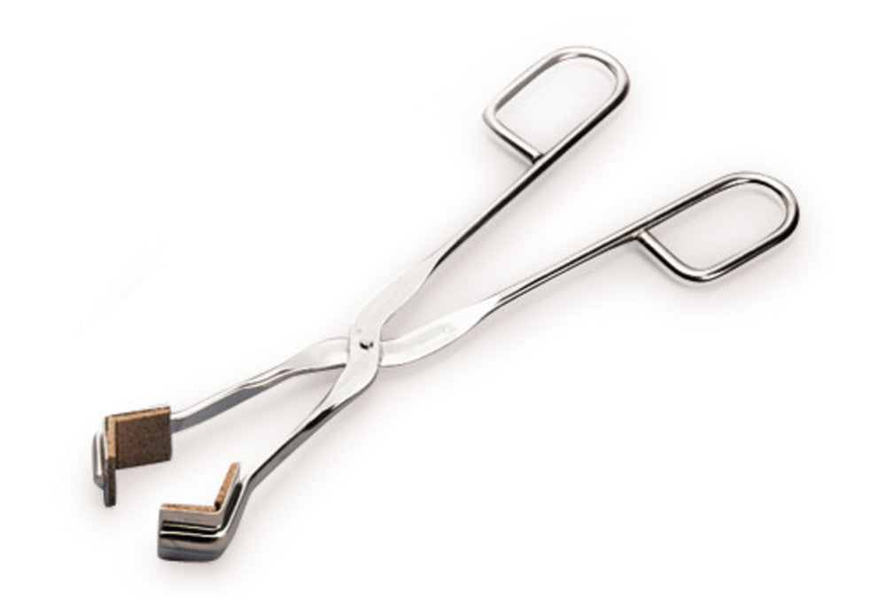Rotilabo®-flask tong, 18/10-steel, for Ø 15 - 60 mm, length 230 mm, 1 unit(s) - Luminix Health