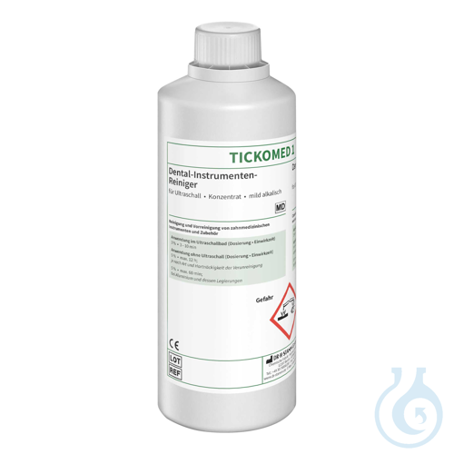 TICKOMED 1 Universal instrument cleaner – concentrate, 1 liter - Luminix Health