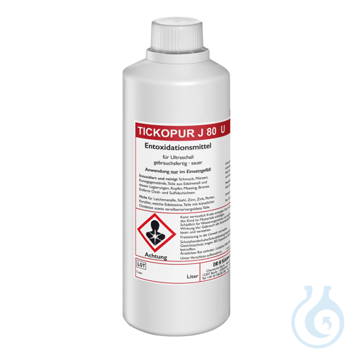 TICKOPUR J 80 U Deoxidizer – ready to use, 1 liter - Luminix Health