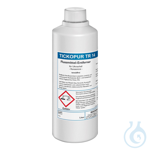 TICKOPUR TR 14 Flux remover – concentrate, 1 liter - Luminix Health