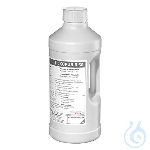 Image of TICKOPUR R 60 Phosphate-free intensive cleaner – concentrate, 2 liter - Luminix Health