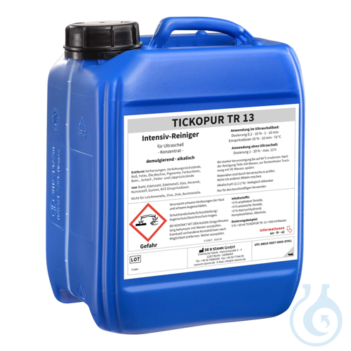 Image of TICKOPUR TR 13 Intensive cleaner – concentrate 5 liters, 5 liter - Luminix Health