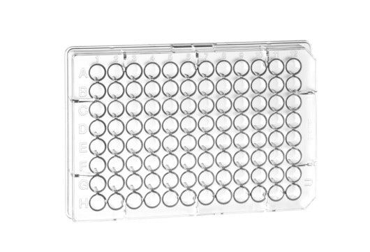 Microplate, 96 well, PS, U-bottom, transparent, sterile