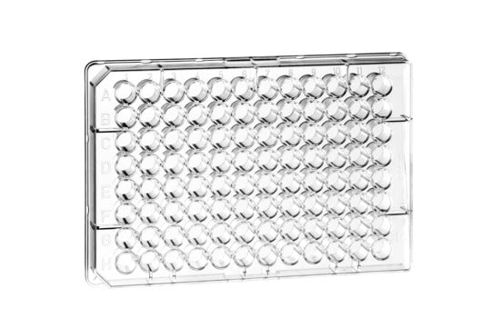 Microplate, 96 well, PS, F-bottom, transparent
