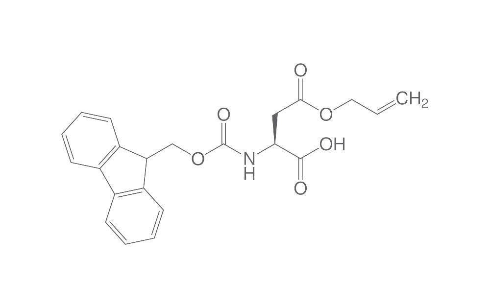 Fmoc-L-aspartic acid-(OAllyl), PEPTIPURE® min. 98.5 %, for biochemistry, 500 mg - Luminix Health