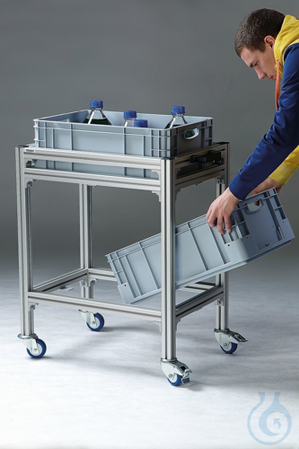 Image of tubs for universal cart 48l - Luminix Health