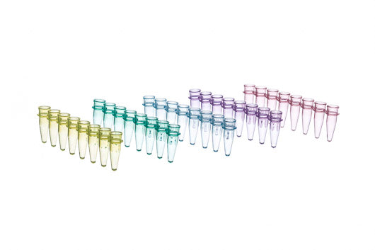 Sapphire PCR 8-strip, 0,2 ml, PP, assorted, without lid