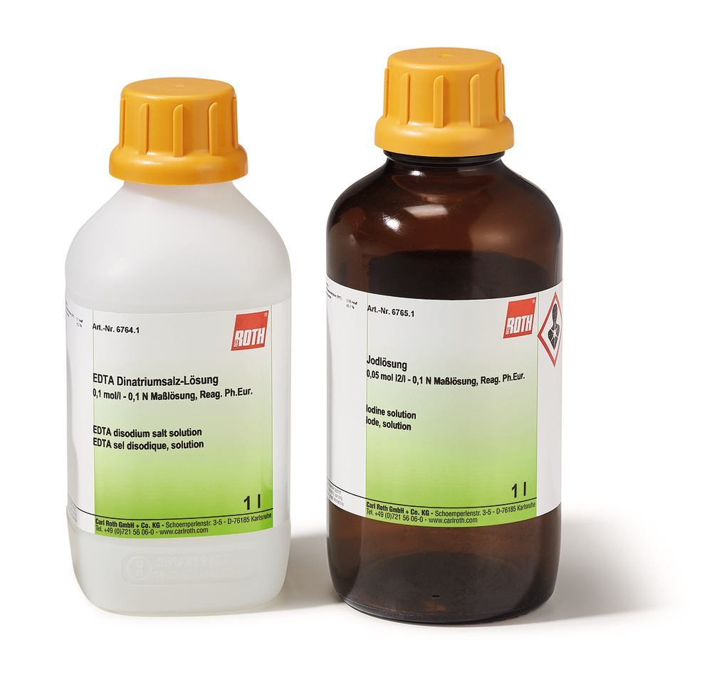 Hydrochloric acid in ethanol , 0,1 mol/l volumetric solution Reag. Ph. Eur., 1 l - Luminix Health