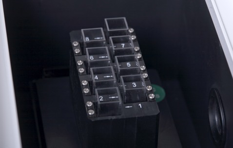 Image of 8-position auto cell changer 10x10 mm