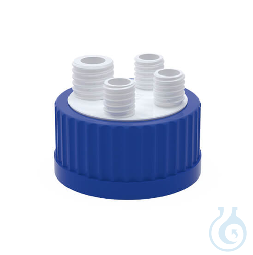 BOLA Multiple Distributors for Bottles, GLS 80, 3x GL 18, 1x GL 25 made of PTFE - Luminix Health