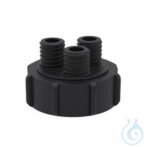 BOLA Distributors for Canisters EX, S 55, 2xGL14 / 1xGL18 PTFE-EX. Screw cap mad