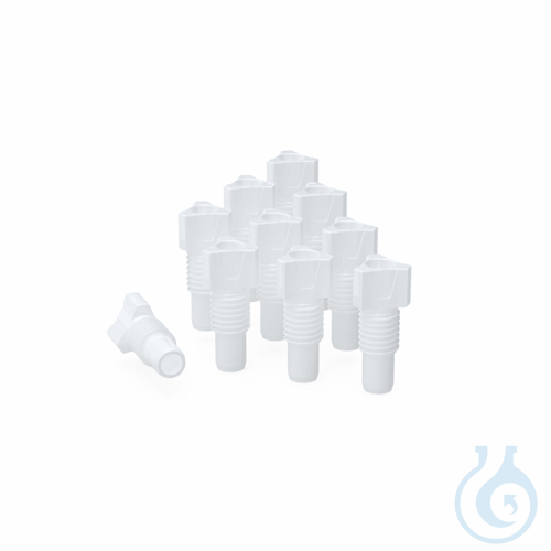 b.safe Fitting PFAS Analytic, UNF 1/4'', Ø 3,2 mm (PU=10 pcs.) PE, with thread