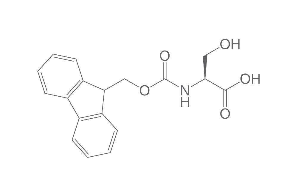 Fmoc-L-Serine monohydrate, PEPTIPURE®, min. 98 %, for biochemistry, 5 g, glass - Luminix Health
