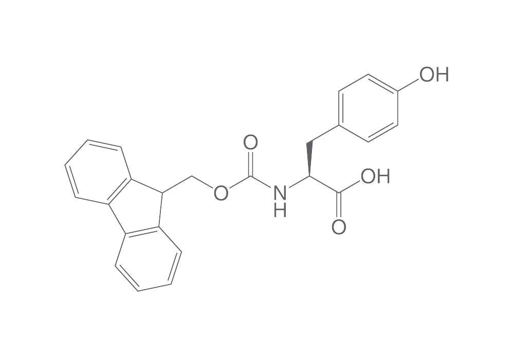 Fmoc-L-Tyrosine, PEPTIPURE®, min. 98 %, for biochemistry, 1 g, glass - Luminix Health