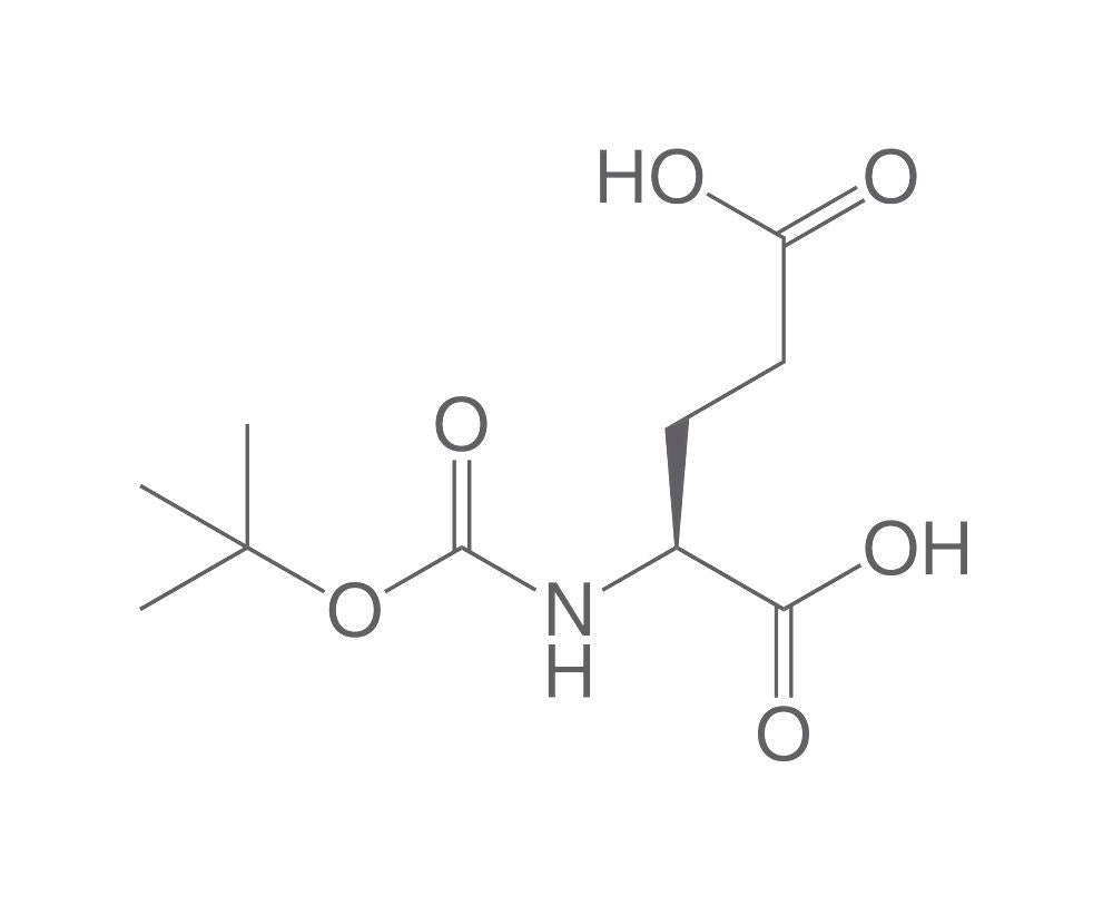 Boc-L-Glutaminic acid, PEPTIPURE®, min. 99 %, for biochemistry, 5 g, glass - Luminix Health