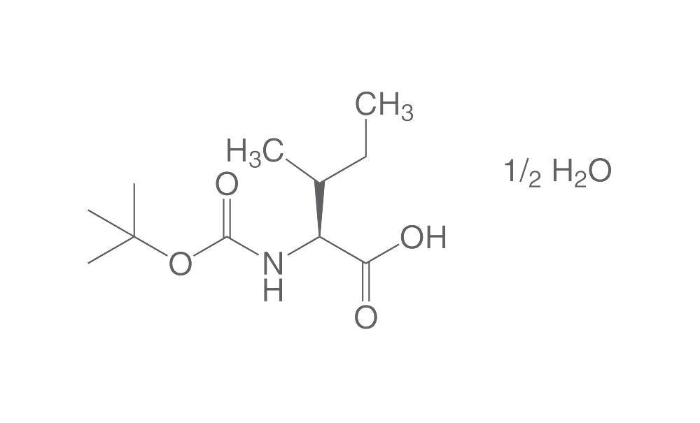 Boc-L-Isoleucine hemihydrate, PEPTIPURE®, min. 98 %, for biochemistry, 5 g - Luminix Health
