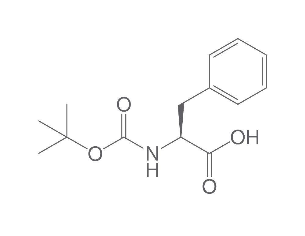 Boc-L-Phenylalanine, PEPTIPURE®, min. 99 %, for biochemistry, 5 g, glass - Luminix Health