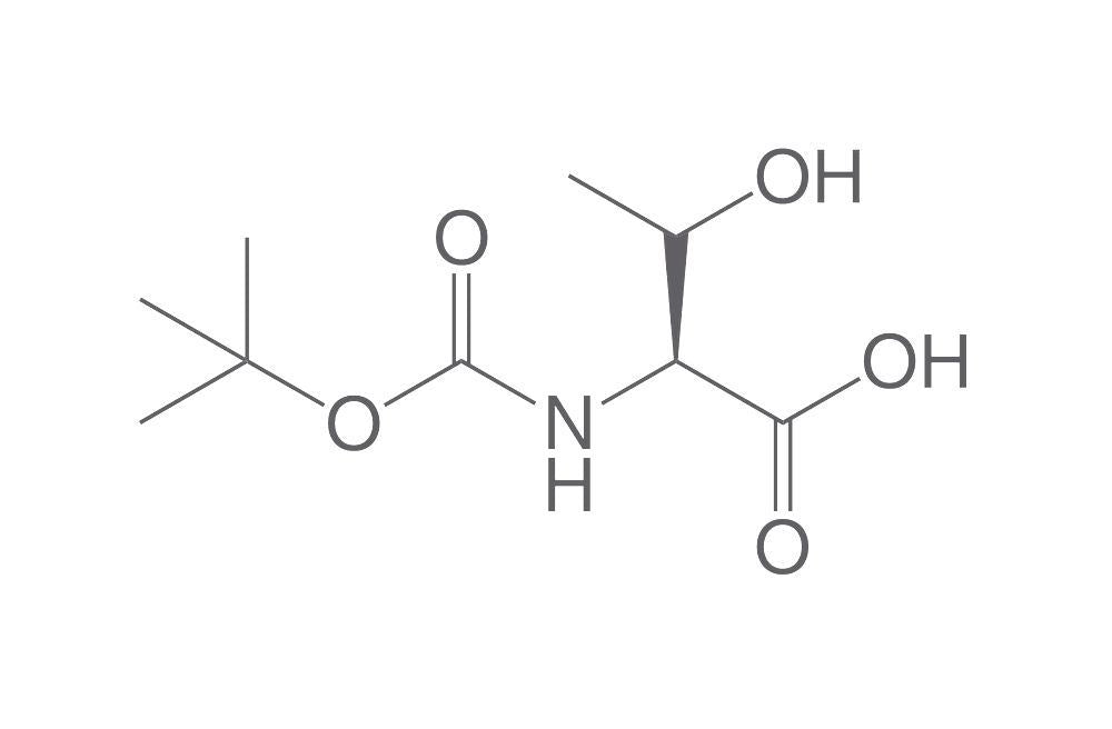 Boc-L-Threonine, PEPTIPURE®, min. 98 %, for biochemistry, 5 g, glass - Luminix Health