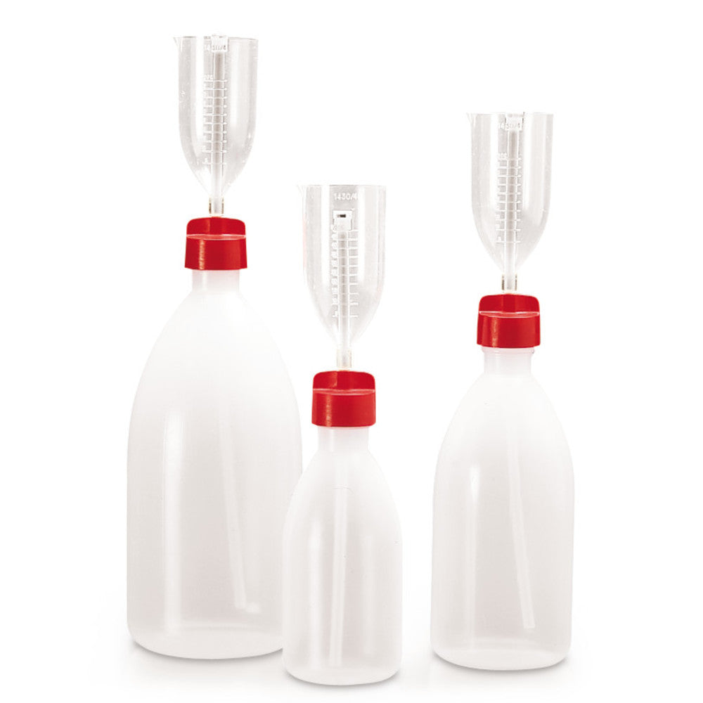 Dosing bottle, PE, PMP measuring cup, 250 ml, 1 unit(s) - Luminix Health