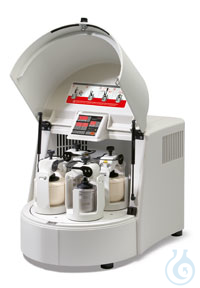 Image of PULVERISETTE 5 classic line Planetary Mill with 4 bowl holders 200-240V