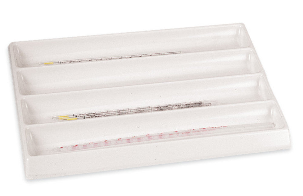 ROTILABO®-pipette tray, PVC, subdivided, L 420 x W 300 x H 40 mm, 1 unit(s) - Luminix Health