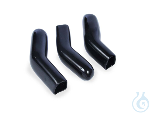 Large 3 Prong Sleeves, Vinyl Black